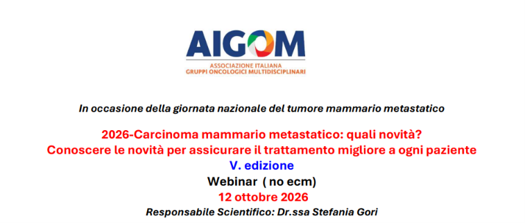 2026 Carcinoma mammario metastatico: quali novità?